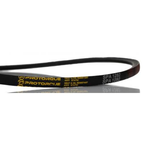 Hnací řemen SPA RS PRO 1282 mm, délka: 1237 mm, Pryž, Polyester 70 °C -40 °C, řada: SPA