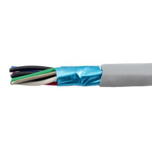 Datový kabel, řada: Ecogen Ecocable Mini, MPPE, 300 V 0.24 mm², chování ohně: Bez halogenů Alpha Wire 305 m, Šedá