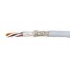 Datový kabel, řada: Ecogen Ecocable Mini, MPPE, 300 V 0.15 mm², chování ohně: Bez halogenů Alpha Wire 30 m, Šedá