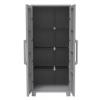 Skladovací skříňka 2dveřová, Plastové uzamykatelná Stojící na podlaze RS PRO 1840 mm 780 mm 430 mm
