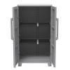Skladovací skříňka 2dveřová, Plastové uzamykatelná Stojící na podlaze RS PRO 1430 mm 780 mm 430 mm
