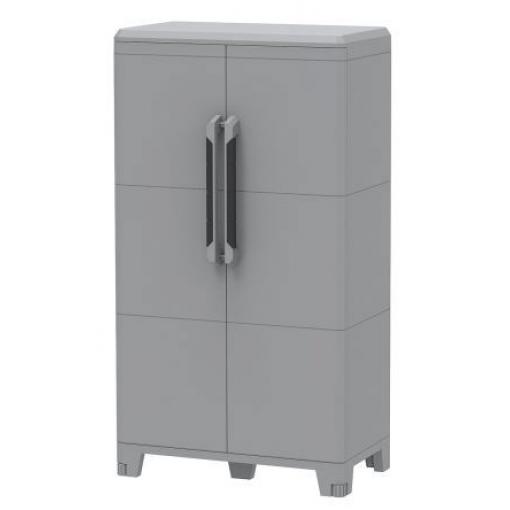 Skladovací skříňka 2dveřová, Plastové uzamykatelná Stojící na podlaze RS PRO 1430 mm 780 mm 430 mm