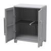 Skladovací skříňka 2dveřová, Plastové uzamykatelná Stojící na podlaze RS PRO 1010 mm 780 mm 430 mm