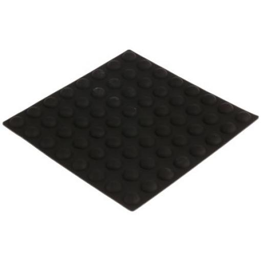 Příslušenství skříně RS PRO, Pryž Stopy Skříně z extrudovaného hliníku 5 mm 12 mm