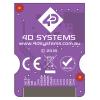 Sada rozhraní displeje, řada: MOTG pro Moduly displeje LCD gen4 4D Systems Bluetooth Doplňkový modul MOTG Bluetooth pro