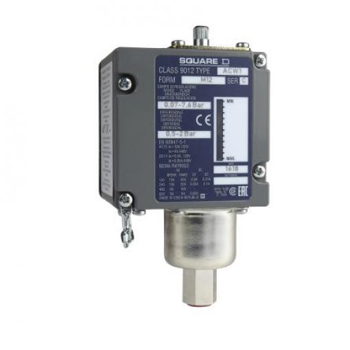 Telemecanique Sensors Tlakový snímač, řada: OsiSense XM Diferenciální 7.6 bar Šroubová svorka 9.6 bar, výstup: 1 CO IP65