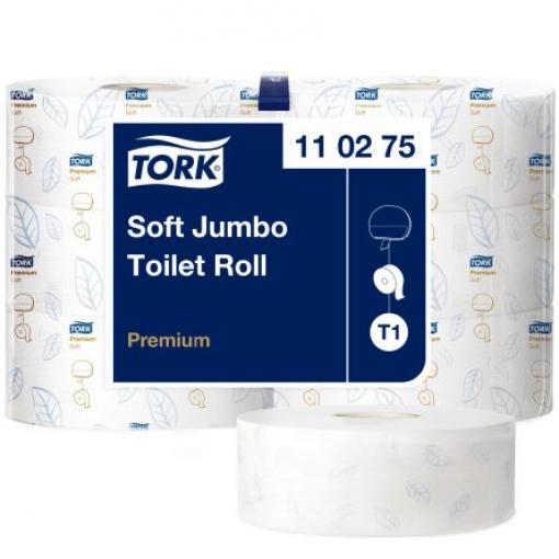 Role toaletního papíru 6 ks 1800 archů 360 m Tork 2 Jumbo