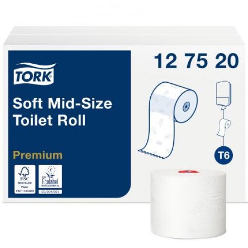 Role toaletního papíru 27 ks Tork 2 Střední velikost