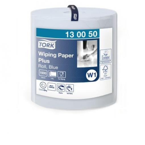 Tork Papírový ručník, Wiping Paper Plus 510 m x 369 mm Role 1500 archů 2