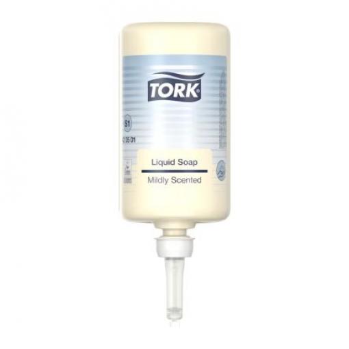 Tork Čistič na ruce, Žlutá, vůně: Vonný, Mild, 1 L Ekoznačka EU Láhev