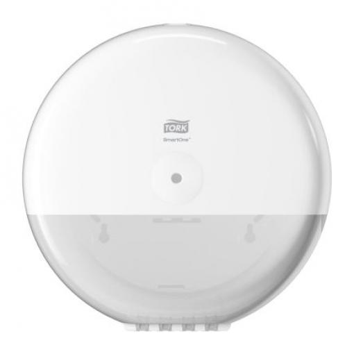 Tork Dávkovač toaletního papíru, sortiment: SmartOne, Jednoduchý, Bílá, Plastové, 156 mm x 269 mm, šířka: 269 mm