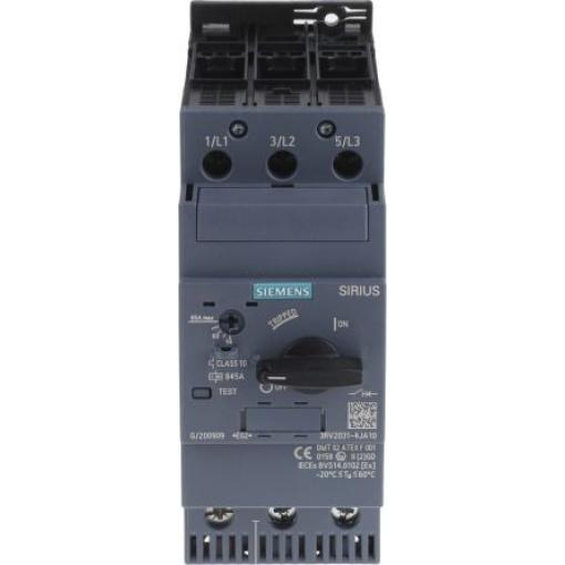 Jistič ochrany motoru, rozsah: 3RV2 54A, 65 A 690V 60 °C -20 °C Siemens
