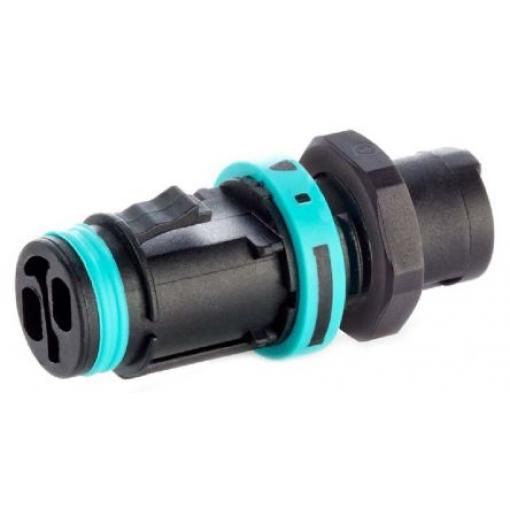 RS PRO Konektor pro osvětlení, řada: TeePlug Montáž do panelu Vnitřní Konektor Tee Socket Šroubová 10A, IP68 barva
