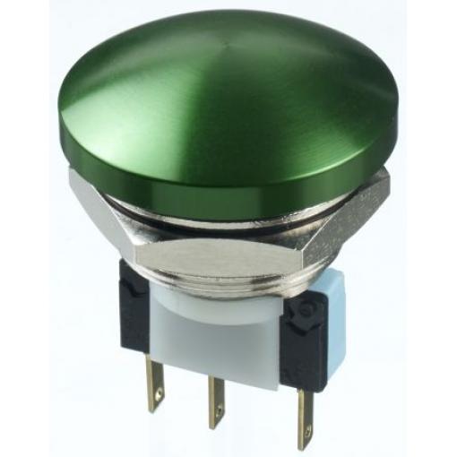 APEM Tlačítkový spínač, řada: AV IP65 DPDT Panel Okamžité 22.2 mm 5 A 250 V ac