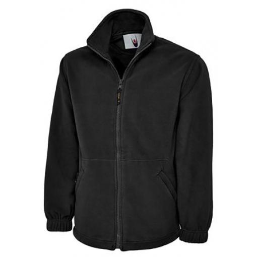Flísová bunda Unisex, SC: XXL, Černá, Polyester RS PRO, Fleece, EUR: 116 → 121cm, UK: XXL