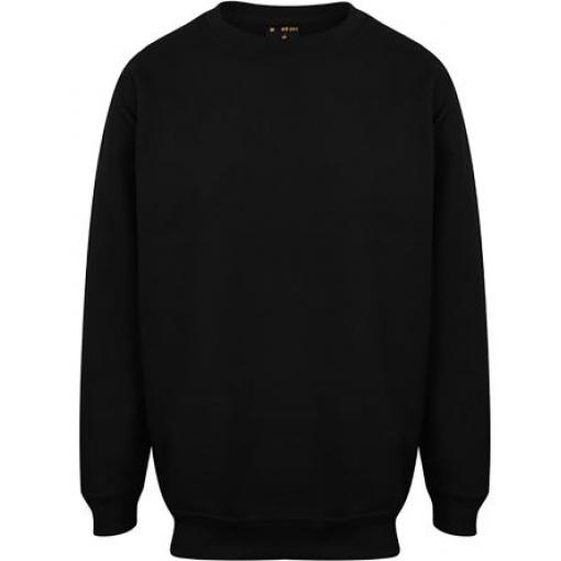 Svetr Unisex, SC: M, SC: 400 to 420 mm, Černá, Polyester, Bavlna Zip RS PRO, řada: Premium No