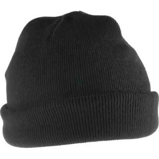 RS PRO Čepice Beanie, Čepice Beanie, Černá, Akrylát
