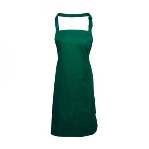 RS PRO Zástěra, Zelená Opakovaně použitelné, Polyester, Bavlna EN420, EN511, EN407, EN374-3, EN374-2, EN388, délka: 860