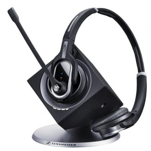 Sluchátka na uši 504464 DECT Sennheiser, Černá