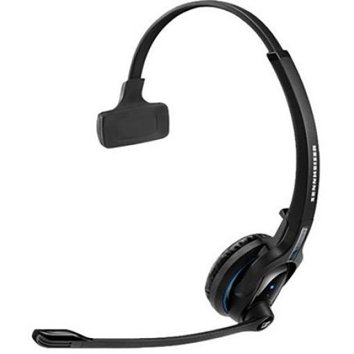 Sluchátka na uši 506041 Bluetooth Sennheiser Jednostranné, Černá