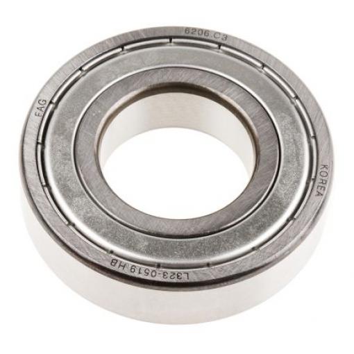 Kuličkové ložisko 6206-2Z-C3 FAG 30 mm (vnitřní prům.) 62 mm OD