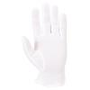 RS PRO Pracovní rukavice Bílá CE Bavlna Latex, Nitril, Polyuretan, PVC A080WHR