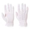 RS PRO Pracovní rukavice Bílá CE Bavlna Latex, Nitril, Polyuretan, PVC A080WHR