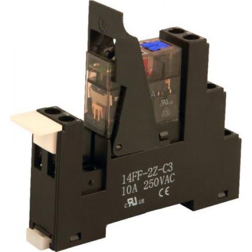 Hongfa Europe GMBH Relé rozhraní 12 V dc SPDT Lišta DIN RMTFL 16 A