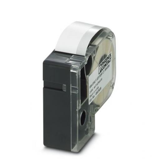 Páska do tiskárny štítků barva tisku Černá Bílá pro různé modely tiskáren THERMOFOX Phoenix Contact 8 m 18 mm 8 m 18 mm