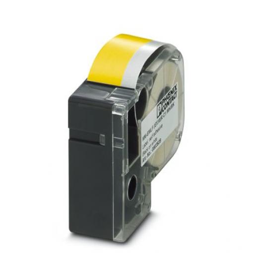 Páska do tiskárny štítků barva tisku Černá Žlutá pro různé modely tiskáren THERMOFOX Phoenix Contact 8 m 18 mm 8 m 18 mm