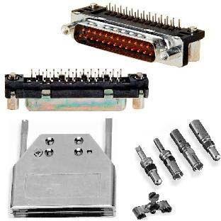 Amphenol Communications Solutions Konektor D-Sub, řada: DM, počet kontaktů: 15, orientace těla: Rovný 2.74 mm, Kabel