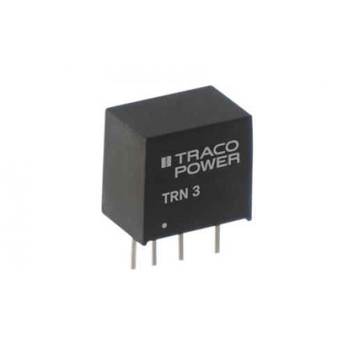 TRACOPOWER Měnič DC/DC TRN 3, výstup: 12 V dc 1.6 kV dc, Vin 36V dc 250 mA, Vin 18V 3 W -40 °C 85 °C Montáž na plošný