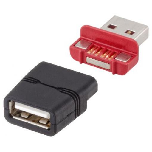Rosenberger Magnetický konektor, řada: Magnetic USB, orientace těla: Rovný, pokovení: Zlatá, materiál kontaktu: Bronz,