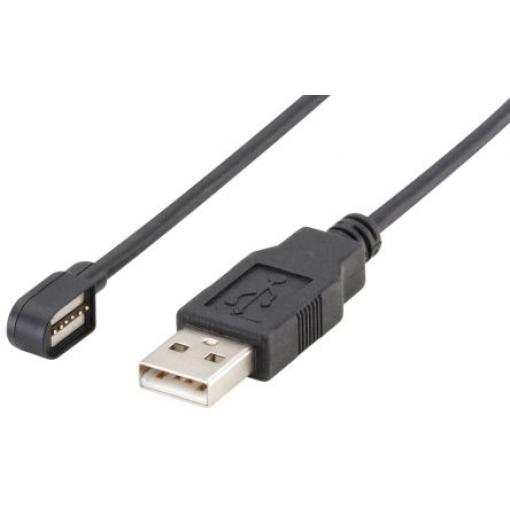 Rosenberger Kabel USB do zásuvky IC Vnější, řada: MultiMag 6, A: USB typu A, 1.5 m Vnější, Černá