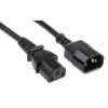 Napájecí šňůra 10 m, Černá, A: Rovný, B: Přímý Polyvinylchlorid, 250V RS PRO