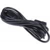 Napájecí šňůra 5 m, Černá, A: Rovný, B: Přímý Polyvinylchlorid, 250V RS PRO