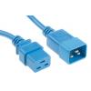 Napájecí šňůra 3 m, Modrá, A: IEC C19, B: IEC C20 RS PRO