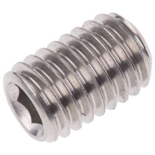 RS PRO Závrtný šroub, Nerezová ocel M8 x , délka: 12 mm