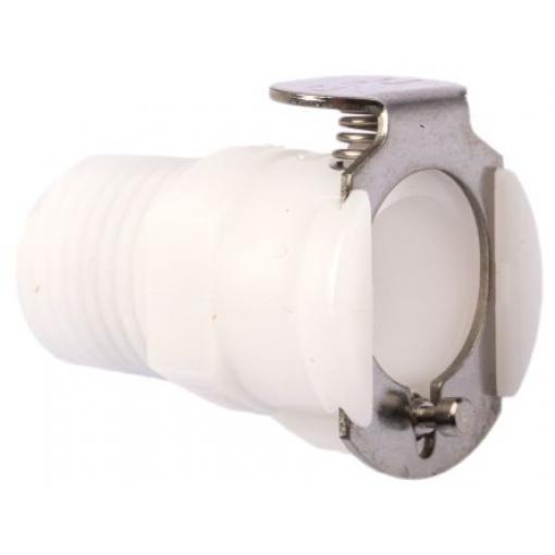 Přípojka hadicová Přípojka Se závitem, Acetal, vnitřní průměr hadice: 6.35 mm (vnitřní prům.), pracovní tlak: 8.3 bar