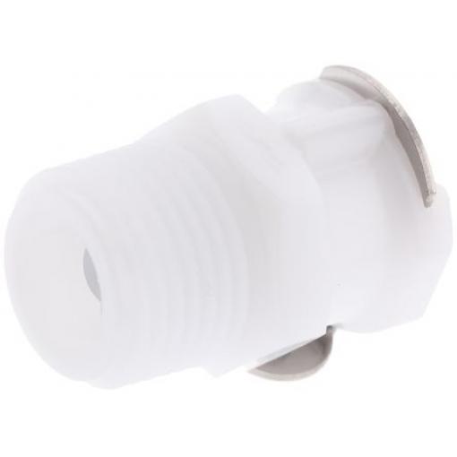 Přípojka hadicová Přípojka Se závitem, Acetal, vnitřní průměr hadice: 6.35 mm (vnitřní prům.), pracovní tlak: 8.3 bar