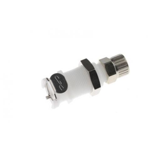 Přípojka hadicová Přípojka Se závitem, Acetal, vnitřní průměr hadice: 9.53 mm (vnitřní prům.), pracovní tlak: 8.3 bar