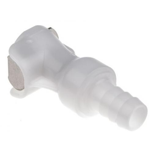 Přípojka hadicová Přípojka Se závitem, Acetal, vnitřní průměr hadice: 9.53 mm (vnitřní prům.), pracovní tlak: 8.3 bar