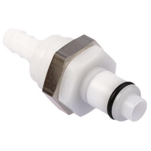 Přípojka hadicová Přípojka Se závitem, Acetal, vnitřní průměr hadice: 6.35 mm (vnitřní prům.), pracovní tlak: 8.3 bar