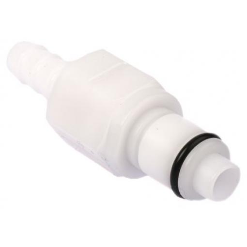 Přípojka hadicová Přípojka Se závitem, Acetal, vnitřní průměr hadice: 6.35 mm (vnitřní prům.), pracovní tlak: 8.3 bar