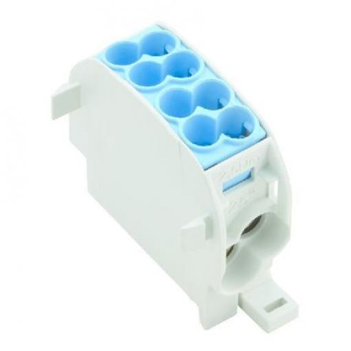 Weidmüller Distribuční blok, počet cest: 2, 1 kV ac/dc 152A Modrá