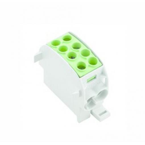 Weidmüller Distribuční blok, počet cest: 2, 1 kV ac/dc 202A Zelená