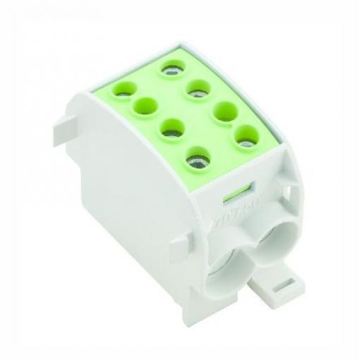 Weidmüller Distribuční blok, počet cest: 2, 1 kV ac/dc 300A Zelená