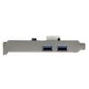 StarTech.com Karta USB, počet portů USB: 2, standard: USB 3.0, typ sběrnice: PCIe
