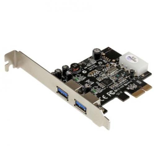 StarTech.com Karta USB, počet portů USB: 2, standard: USB 3.0, typ sběrnice: PCIe
