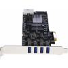 StarTech.com Karta USB, počet portů USB: 4, standard: USB 3.0, typ sběrnice: PCIe